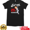 Tommy Edman #25 MLBPA Los Angeles Dodger caricature T-Shirt Classic Men's T-shirt