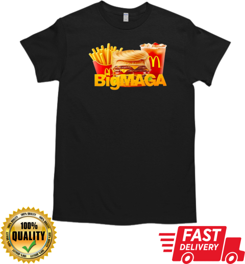 Trump McDonald's Big Maga T-Shirt