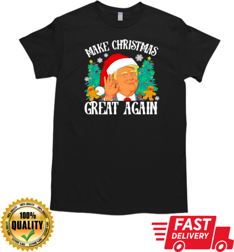 Trump Santa Make Christmas Great Again T-Shirt