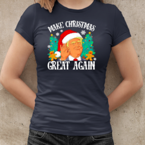 Trump Santa Make Christmas Great Again T-Shirt Classic Women's T-shirt