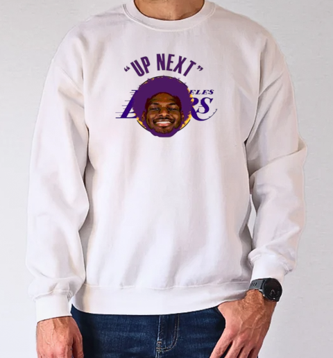 Up Next Bronny James Los Angeles Lakers T-Shirt Unisex Sweatshirt