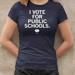 WEAC I vote for public schools T-Shirt Classic Women's T-shirt