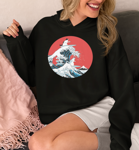 Big Wave Cats  Unisex Hoodie