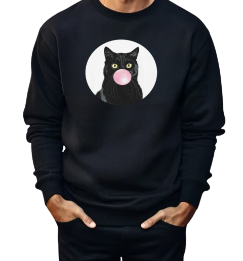 Bubble Cat  Unisex Sweatshirt