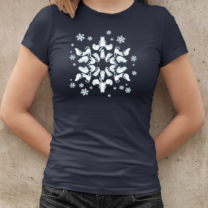 Cat Snowflake  Classic Women's T-shirt