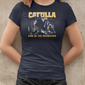 Catzilla King Of The Meowsters  Classic Women's T-shirt