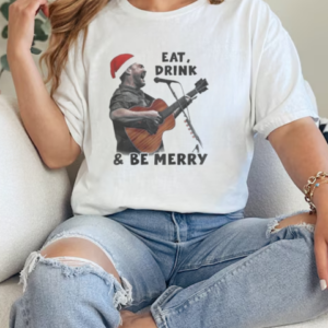 Dave Matthews Band Eat Drink And Be Mercy Rock N' Roll Christmas  Classic Women's T-shirt