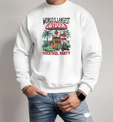 GA Cocktail Party World's Largest Outdoor 2024  Unisex Sweatshirt