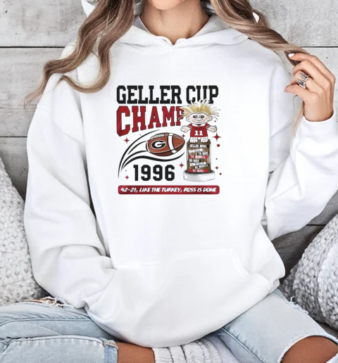 Georgia Bulldogs Geller Cup Champ Football Geller Cup Champ 1996  Unisex Hoodie