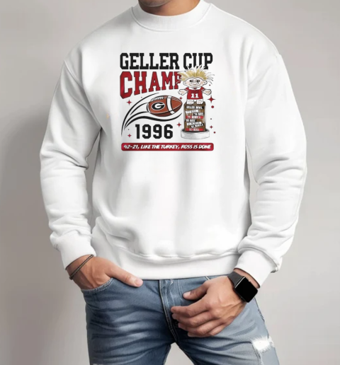 Georgia Bulldogs Geller Cup Champ Football Geller Cup Champ 1996  Unisex Sweatshirt