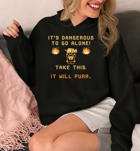 It's Dangerous To Go Alone  Unisex Hoodie