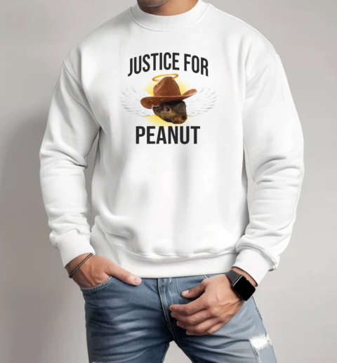 Justice For Peanut 2024  Unisex Sweatshirt