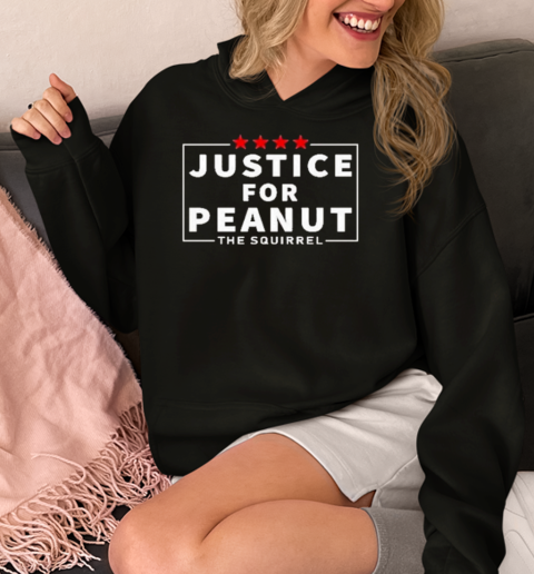 Justice For Peanut The Squirrel  Unisex Hoodie