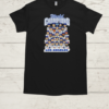 Los Angeles World Champions Team Cartoon Royal  Classic Men's T-shirt