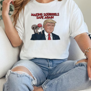 Make Squirrels Safe Again Trump 2024  Classic Women's T-shirt