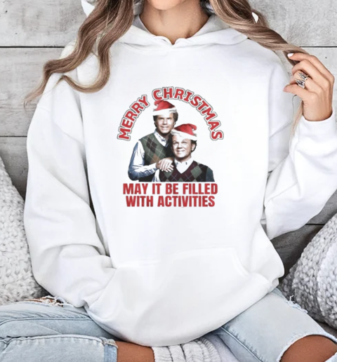 Marry christmas may it be filled with activities  Unisex Hoodie