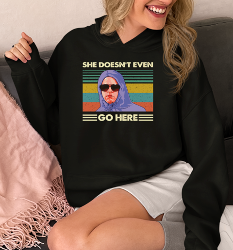 Mean Girls Damian She Doesn't Even Go Here  Unisex Hoodie