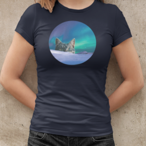 Meowthern Lights  Classic Women's T-shirt