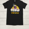 Merry Christmas Gnomies Minnesota Vikings Christmas 2024  Classic Men's T-shirt