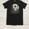 NFL And Grateful Dead And New Orleans Saints 2024  Classic Men's T-shirt