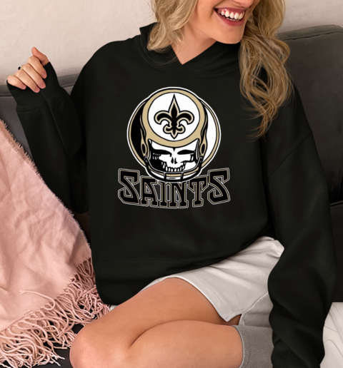 NFL And Grateful Dead And New Orleans Saints 2024  Unisex Hoodie