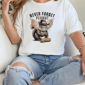 Peanut Squirrel Never Forget Peanut 2024  Classic Women's T-shirt