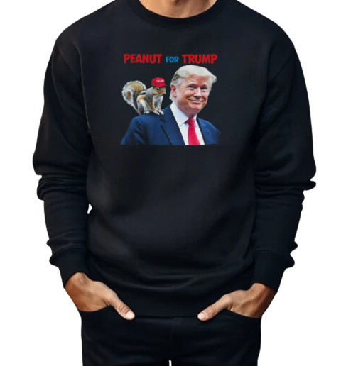 Peanut The Squirrel for Trump 2024  Unisex Sweatshirt