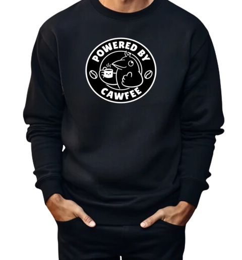 Powered by Cawfee  Unisex Sweatshirt