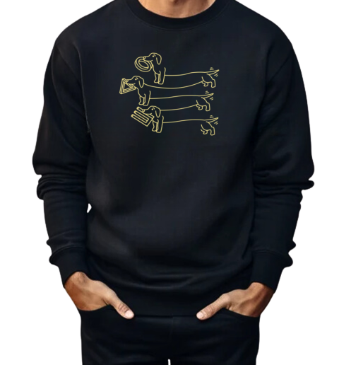 Puptical Illusion  Unisex Sweatshirt