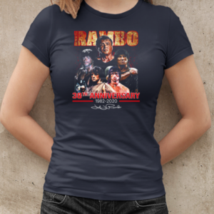 Rambo 38th Anniversary 1982 2020 Signature  Classic Women's T-shirt