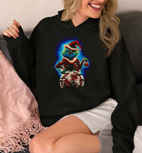 Santa Grinch Christmas Thief 2024  Unisex Hoodie