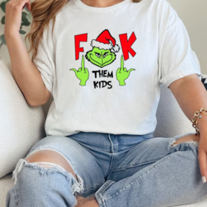 Santa Grinch fuck them kids Christmas 2024  Classic Women's T-shirt