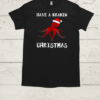 Santa hat have a kraken Christmas 2024  Classic Men's T-shirt