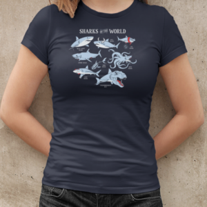 Sharks Of The World  Classic Women's T-shirt