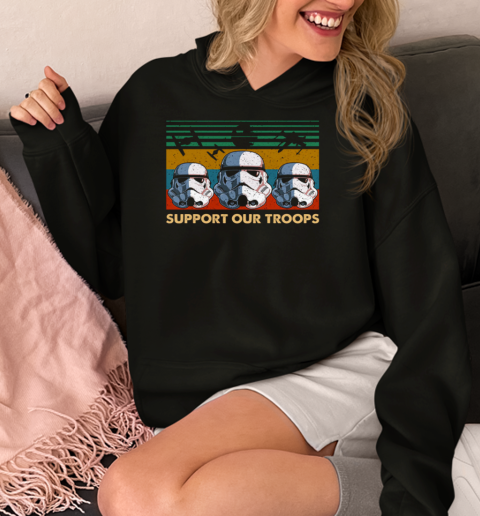 Support Our Troops Star Wars Stormtroopers  Unisex Hoodie