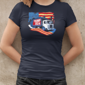 Trump 2024 Garbage Truck  Classic Women's T-shirt