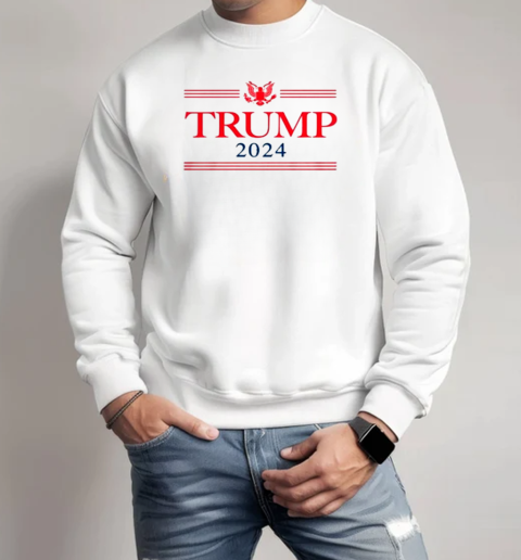 Trump 2024 USA Army Eagle  Unisex Sweatshirt