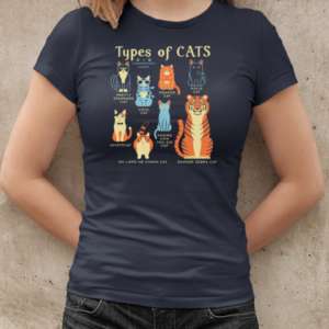 Types Of Cats  Classic Women's T-shirt