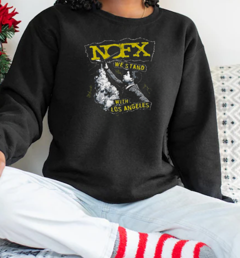 2025 NOFX L.A. Fires T-Shirt Unisex Sweatshirt