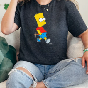 20th Century Television The Simpsons Bart Simpson With Slingshot T-Shirt Classic Women's T-shirt