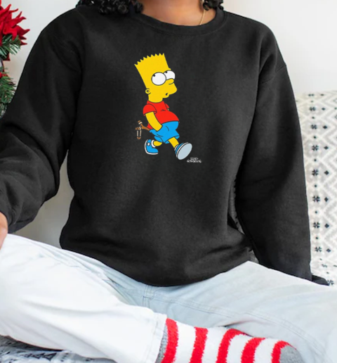 20th Century Television The Simpsons Bart Simpson With Slingshot T-Shirt Unisex Sweatshirt