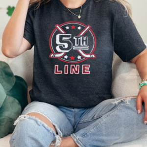 5th Line Crest Hockey T-Shirt Classic Women's T-shirt