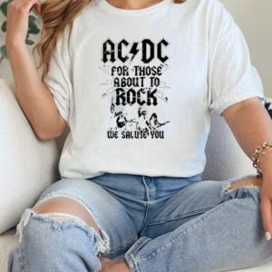 ACDC For Those About To Rock Live We Salute You 2025 T-Shirt Classic Women's T-shirt