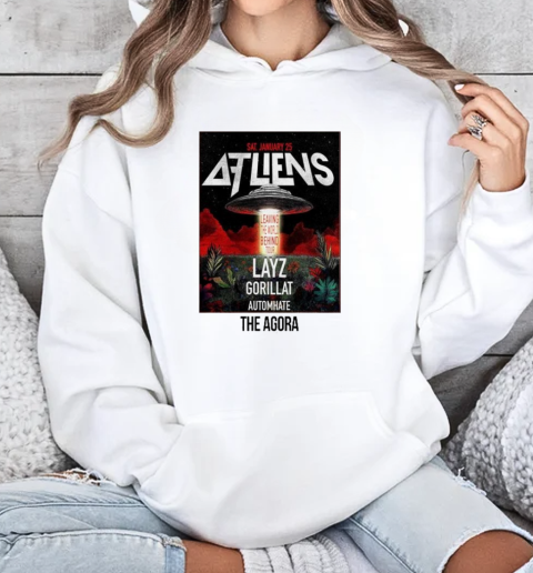 ATLiens The Agora January 25 2025 Cleveland OH T-Shirt Unisex Hoodie