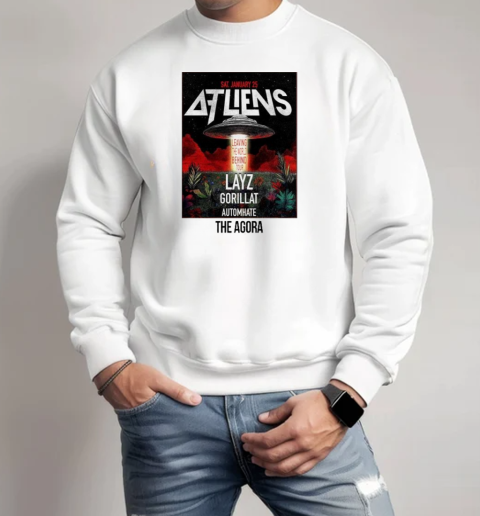 ATLiens The Agora January 25 2025 Cleveland OH T-Shirt Unisex Sweatshirt