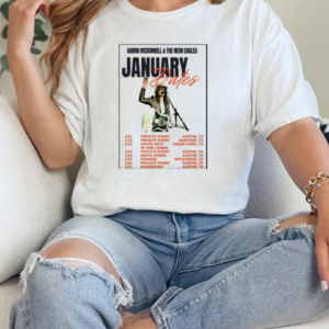 Aaron Mcdonnell And The Neon Eagles January 2025 Tour T-Shirt Classic Women's T-shirt