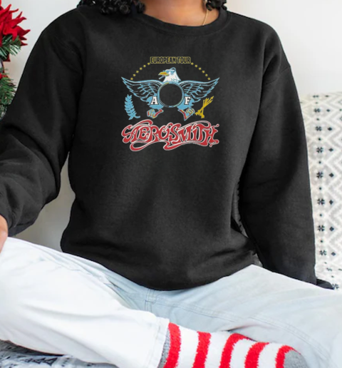 Aerosmith AF European Tour T-Shirt Unisex Sweatshirt