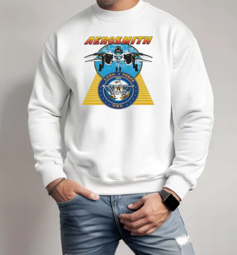 Aerosmith Aero Force One Plane Eagle T-Shirt Unisex Sweatshirt