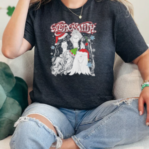 Aerosmith Draw The Line Xmas Christmas T-Shirt Classic Women's T-shirt