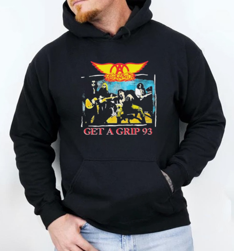 Aerosmith Get A Grip 93 T-Shirt Unisex Hoodie